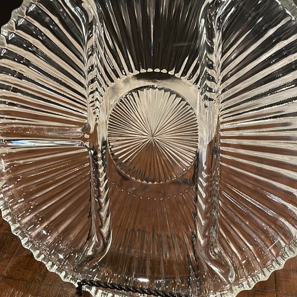 Glass Divided Relish Tray - Picture 3 of 3